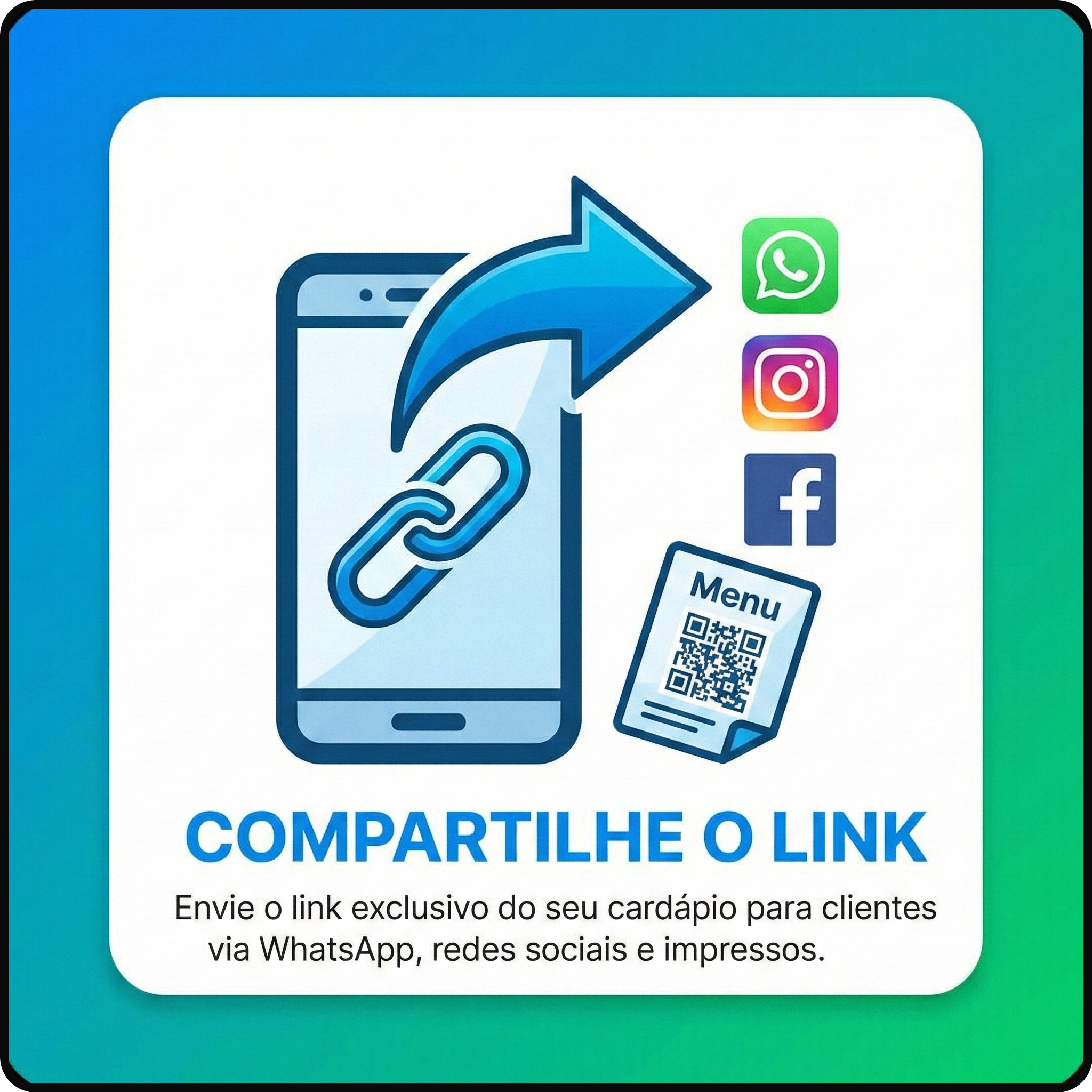 Compartilhamento de link
